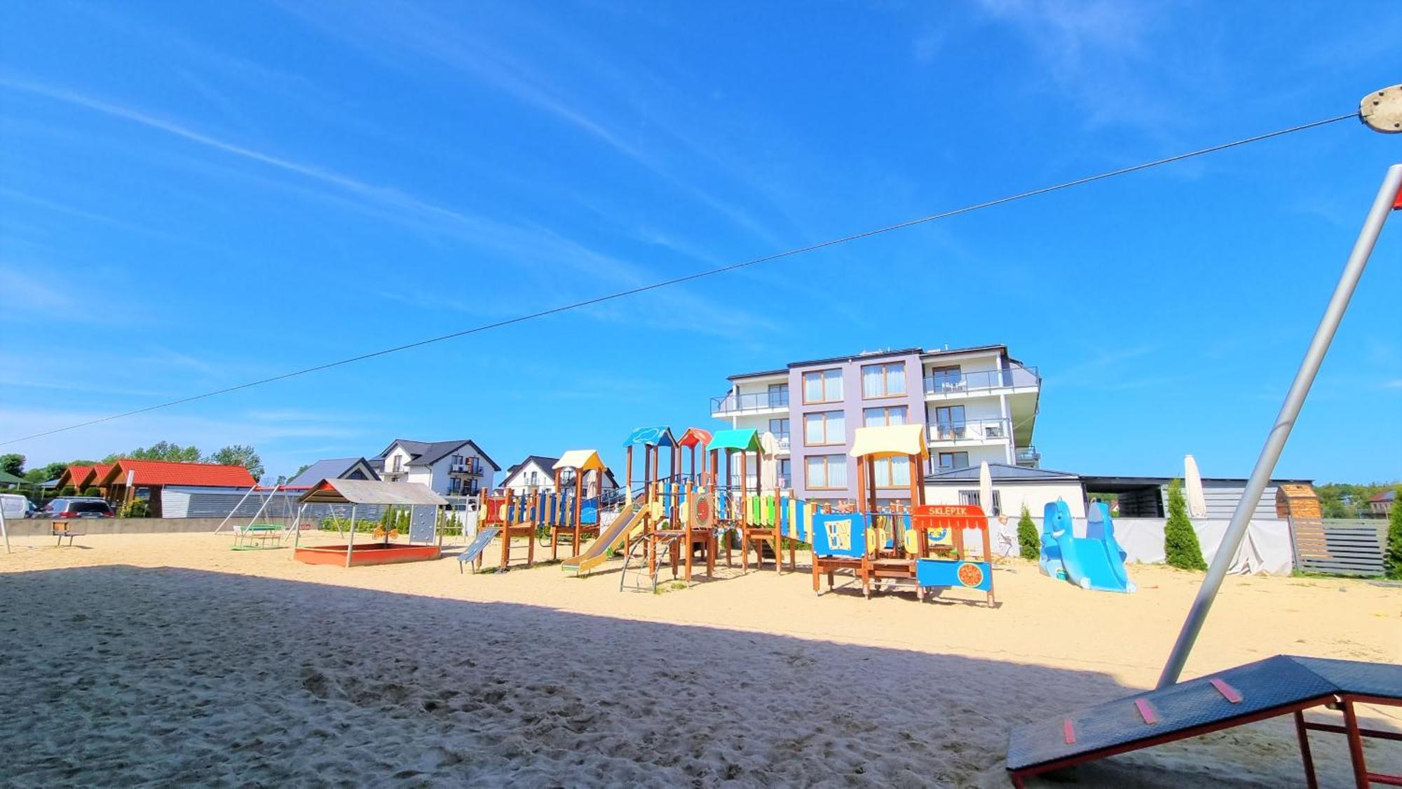 Apartament "Blu10" Z Basenem Sarbinowo Exterior foto