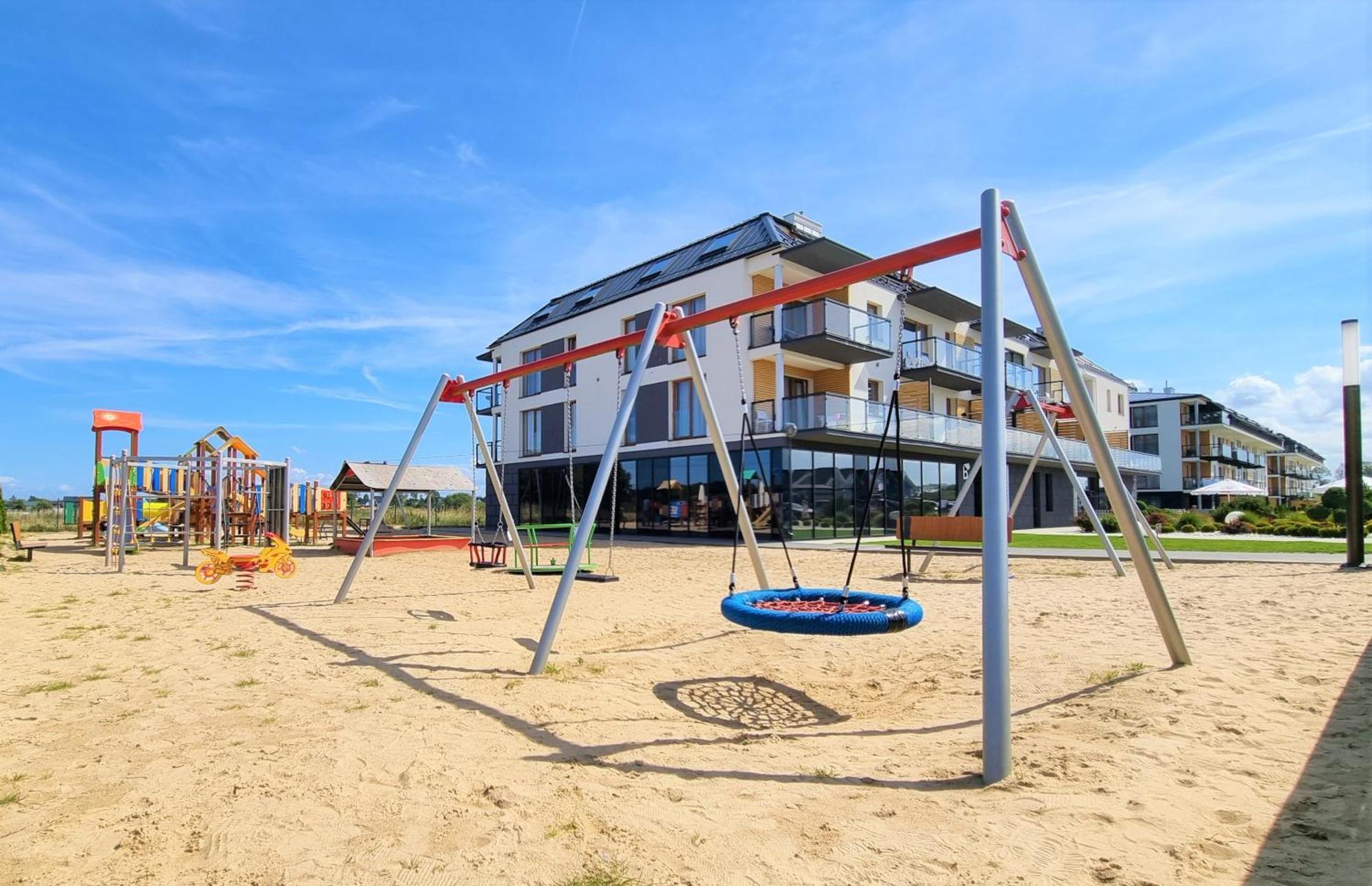 Apartament "Blu10" Z Basenem Sarbinowo Exterior foto