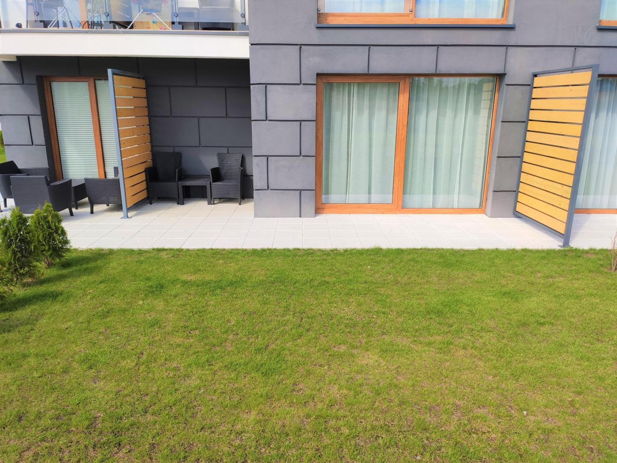 Apartament "Blu10" Z Basenem Sarbinowo Exterior foto